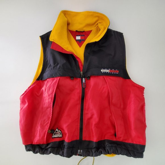 Vintage Tommy Hilfiger Color Block Vest Size XL - Picture 14 of 14